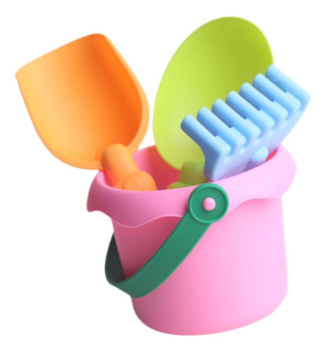 Toyos De Playa Cubos De Arena Sand Toy Peusevels, Para Rosa
