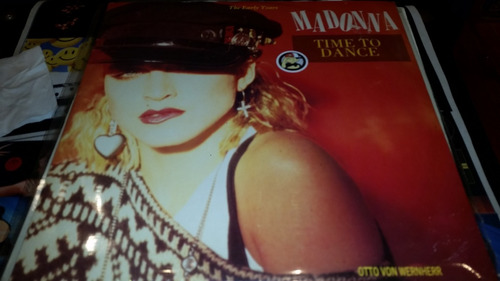 Madonna And Otto Von Wernherr Time To Dance Vinilo Maxi Uk