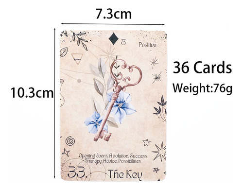 X14 Modern Lenoermand Deck: Baraja Lenoermand Moderna