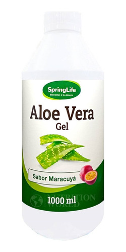 Aloe Vera Gel Sabor Maracuyá 1000ml (springlife)