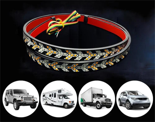 Tiras De Led Secuenciales Para Accesorios De Camiones Y Auto