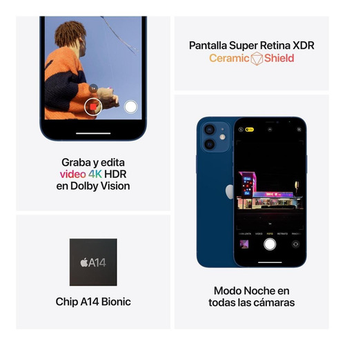Imagen 7 de 9 de Apple iPhone 12 mini (64 GB) - Azul