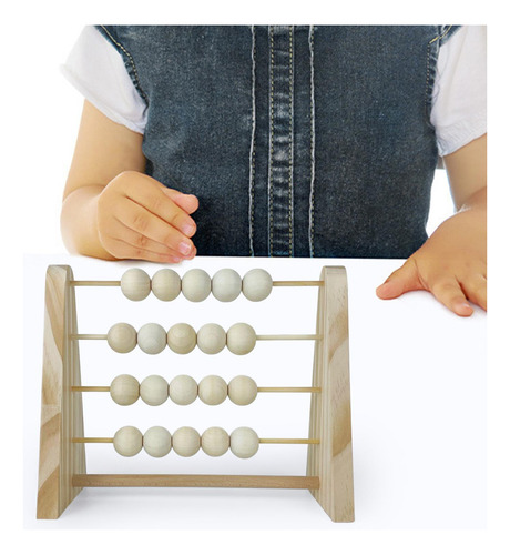 De Madera Para Niños Matemáticas Contadores De Ábaco De