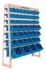 Comprar Kit Estante Organizador Com 49 Gavetas Azul 93016 Presto no Mercado Livre