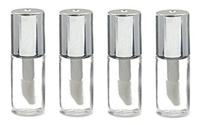 10 Unids 1.2 Ml Mini Reutilizable Vacia De Plastico Transp