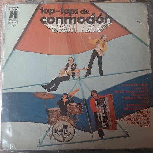 Vinilo Conmocion Tops Tops De Conmocion Rn2