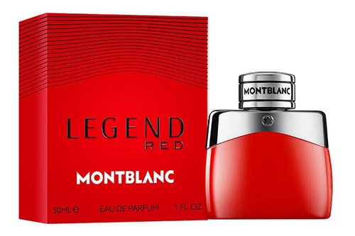 Legend Red Montblanc Perfume Masculino Edp 30ml Selo Adipec