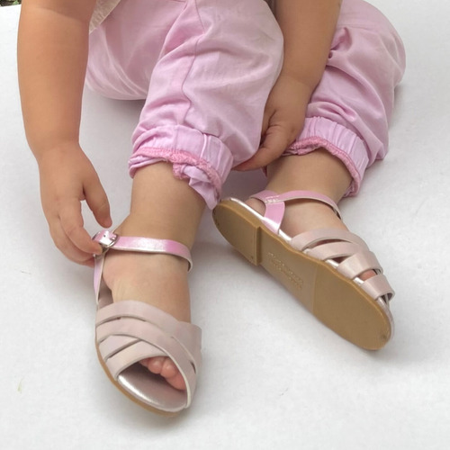 Imagen 5 de 9 de Sandalia Moda Tornasol Niña Casual Felipe Rentería