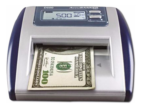 Imagen 3 de 3 de Detector De Billetes Falsos Accubanker D500 Dolares Euros