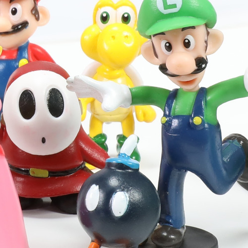 Mario Bros Paquete 17 Figuras Coleccionables
