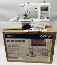 Comprar Máquina De Coser Bordadora Brother Se600 Usb