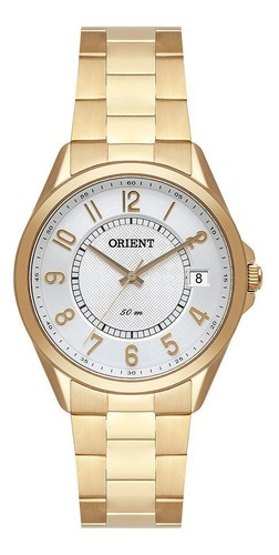 Relógio Feminino Orient Fgss1226 S2kx Casual Dourado