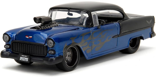 Big Time Muscle 1:24 1955 Chevy Bel-air Die-cast Car, Juguet