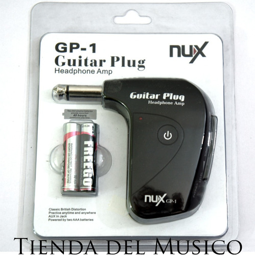 Amplificador De Audifonos Nux Gp1 Para Guitarra Electrica *