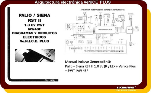 Imagen 6 de 9 de Fiat Palio Siena Manual De Diagrama Electrico Pindata Españo