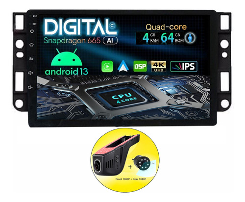 Radio Pantalla Android Chevrolet Captiva Sport 2012/17 