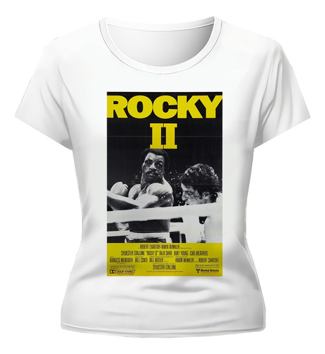 Remera Rocky Balboa Diseño Exclusivo Dama