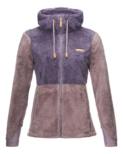 Chaqueta Mujer Lippi Bear Shaggy-pro Hoody Jacket Lila