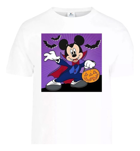 Camiseta Disney Mickey Mouse Halloween #5 Diseños Increíbles