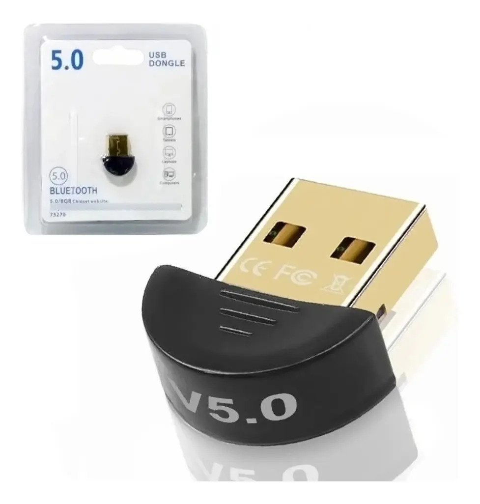 Conector adaptador Bluetooth para PC, dongle, auriculares USB