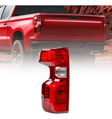 Vvavv Conjunto Luz Trasera Para Chevy Silverado 1500 Fabrica