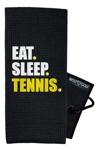 Eat Sleep - Toalla De Tenis Bordada Para Hombre, Toallas De 