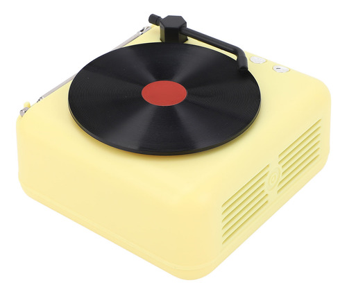 Altavoz Retro Estilo Tocadiscos, Calidad De Sonido Hifi Bt5.