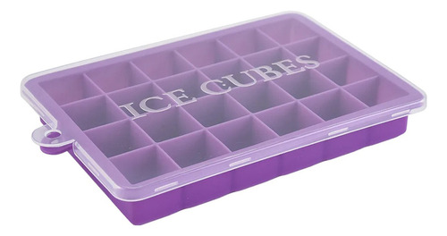 Bandeja De Silicona Para Cubitos De Hielo Con Tapa, Sin Bpa,
