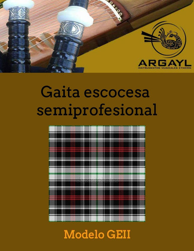 Imagen 10 de 10 de Gaita Escocesa Modelo Ge2 Gaitas Argayl