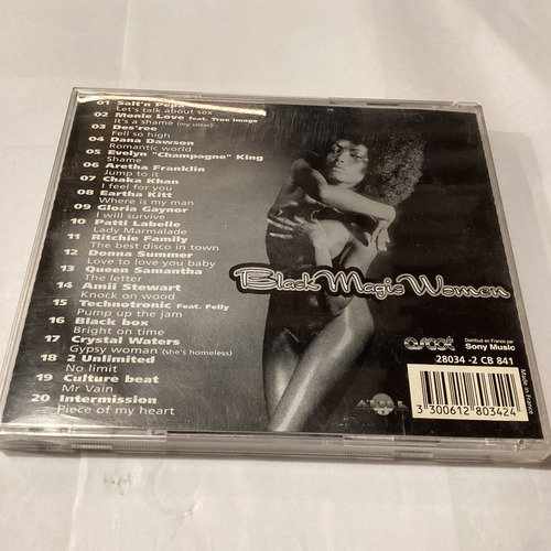 Black Magic Women. Waters, Franklin, Pepa. Artistas. Cd (Usado)
