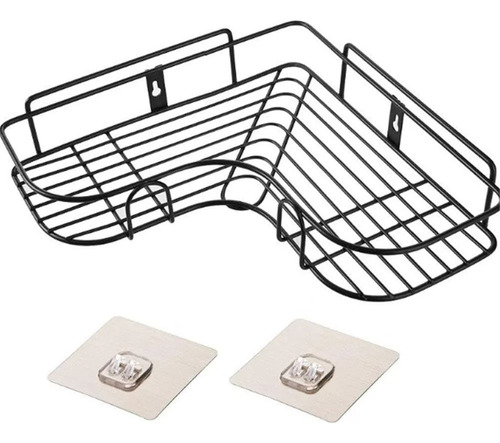 Imagen 1 de 10 de Estante Cesta De Ducha Organizador Pared Baño Anti Oxidable