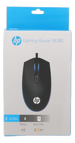 Mouse Gaming Hp M180 Led Rgb Conexión Usb