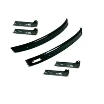 Comprar Kit 2 Defensas Vocho Negras Del Y Tras Cal16 + Bracks