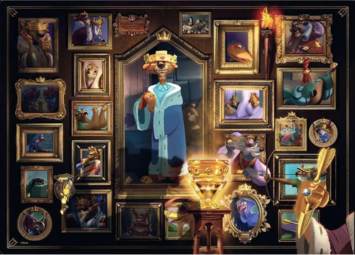 Plantilla Ravensburger Disney Villainous Prince John De 1000