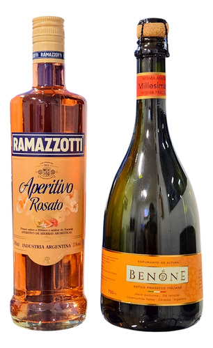 Combo Ramazzotti 700ml + Espumante Prosecco Benone 750ml