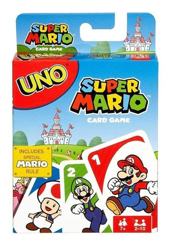 Juego De Cartas Uno Super Mario Bross