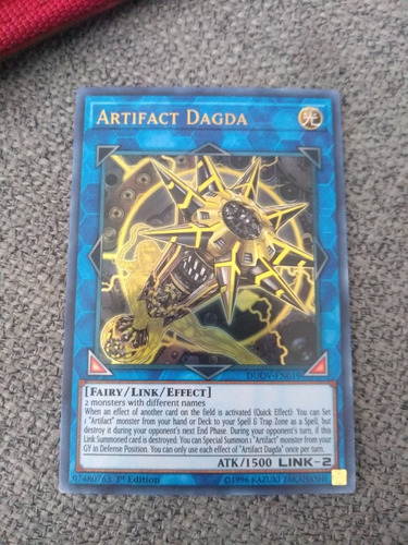 Imagen 1 de 1 de Artifact Dagda Ultra Rare Yugioh