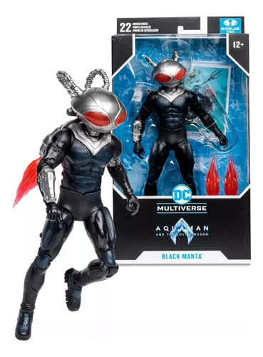 Dc Multiverse Black Manta Aquaman 2 Mc Farlane
