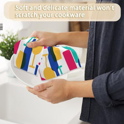 Toallas De Cocina Absorbentes, 45 X 60 Cm, Juego Decorativo