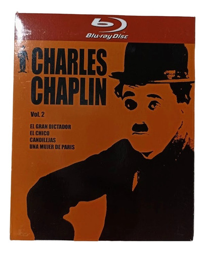 Charles Chaplin Volumen 2 Box Set 4 Blu-ray Disc