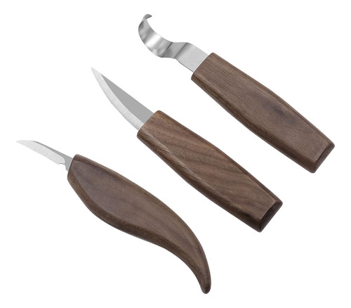 Juego De Herramientas Para Tallar Madera De 3 Uds., Cortador