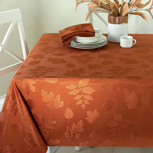Mantel Para Otoño De 60 X 120 Pulgadas Rectangular