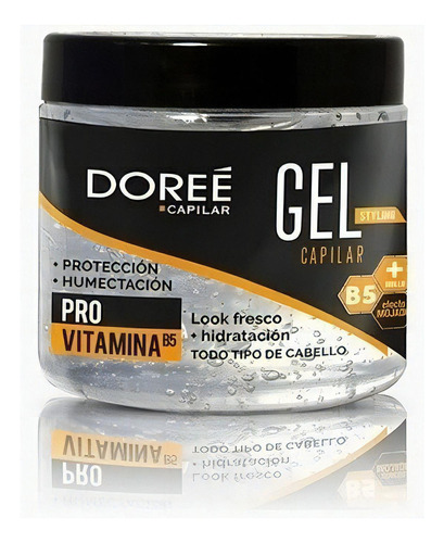 Gel Capilar Fijador Para Cabello Doree X 250g