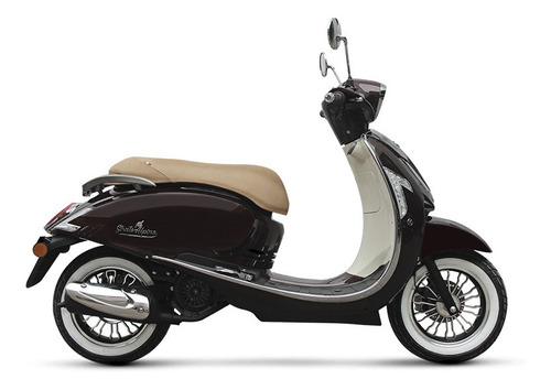 Imagen 3 de 15 de Scooter Motomel Alpino 150 Automatica Vintage Styler Vespa