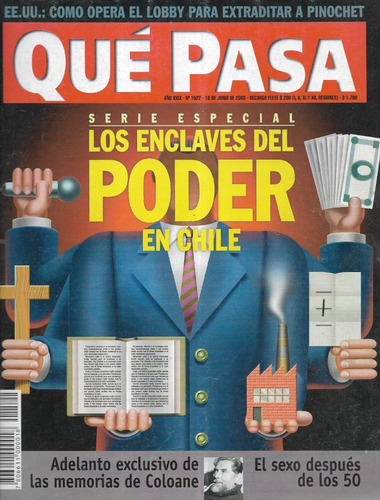 Revista Qué Pasa 1522 / 10 Junio 2000 / Enclaves Poder