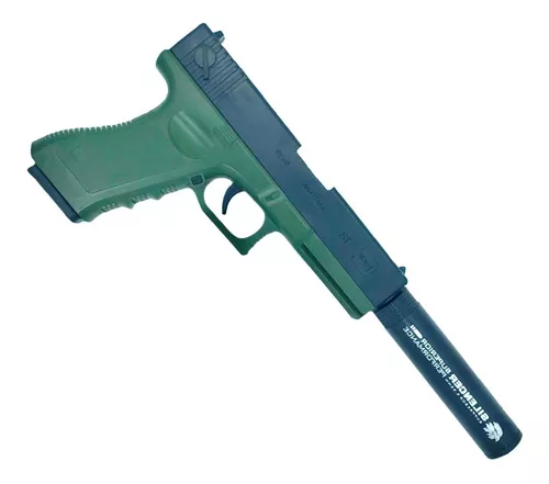 Pistola Hidrogel Juguete Con Repuestos Balas Glock Tik Tok