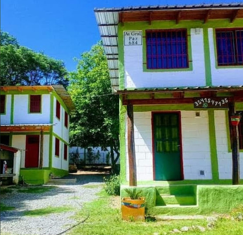 Cabañas El Terreno En Cosquin ,pileta Compartida,frente Al Rio,wifi,tv