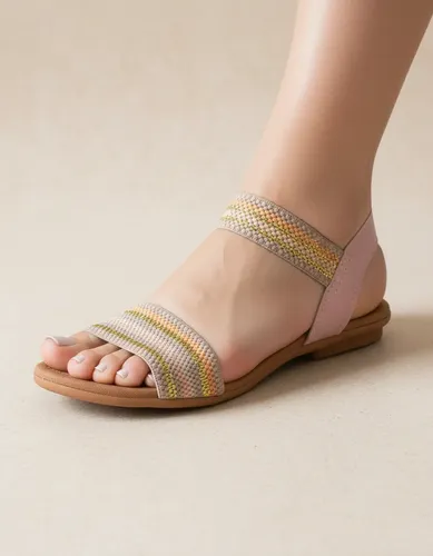 Sandalia Feminina Elástico Ortopédica Anatômica Papete Moda — R$ 39,50 em Mercado Livre, 50% OFF