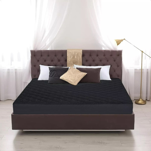 Cubrecolchón Impermeable 1.5 Plazas + Funda De Almohada