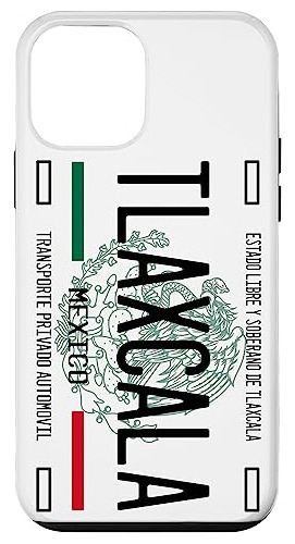 Funda Para iPhone 12 Mini Tlaxcalan Tlaxcala License Plat-02